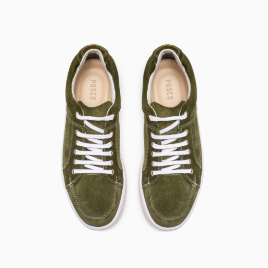 Chunky Sneaker Gamuza Verde