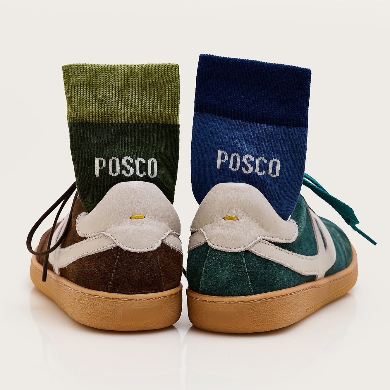 Medias De Simple Composición Verde