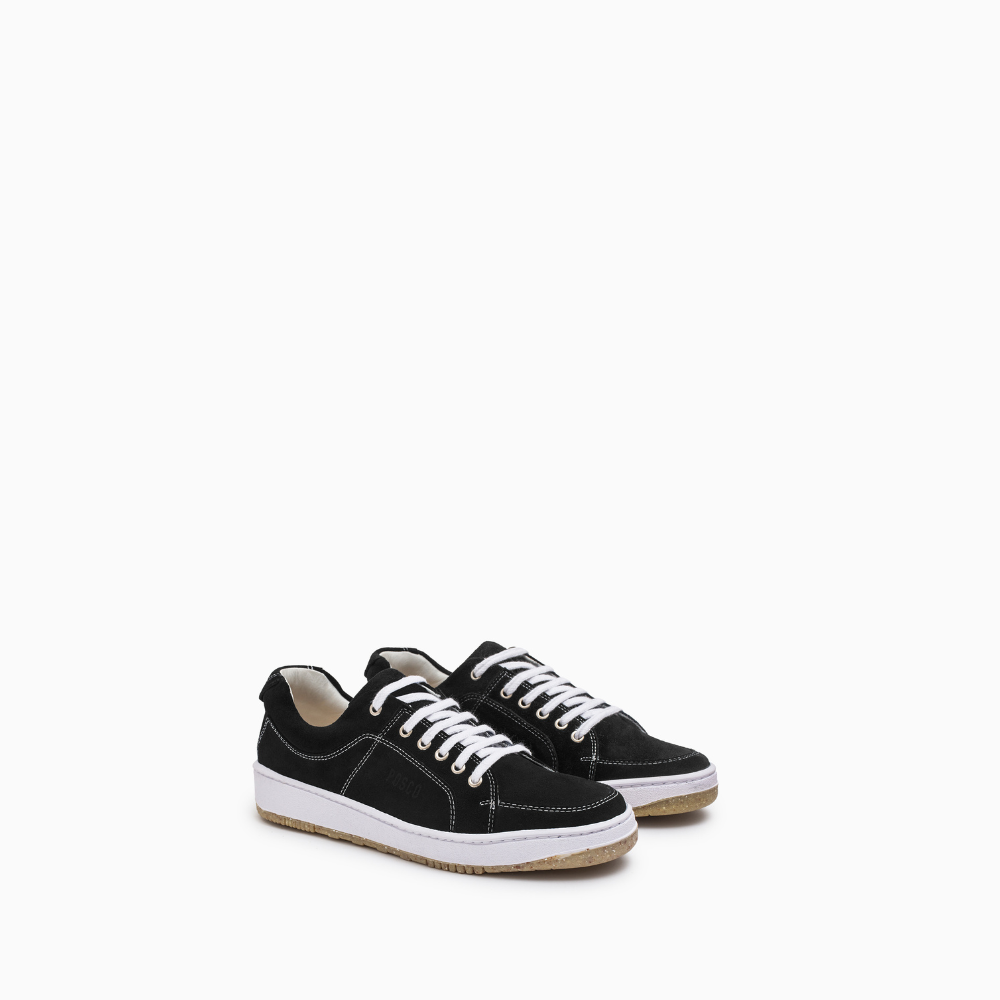 Chunky Sneaker Gamuza Negra