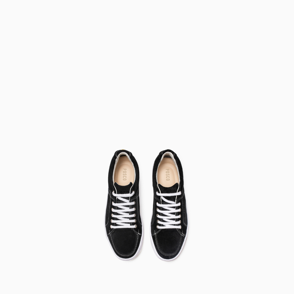 Chunky Sneaker Gamuza Negra
