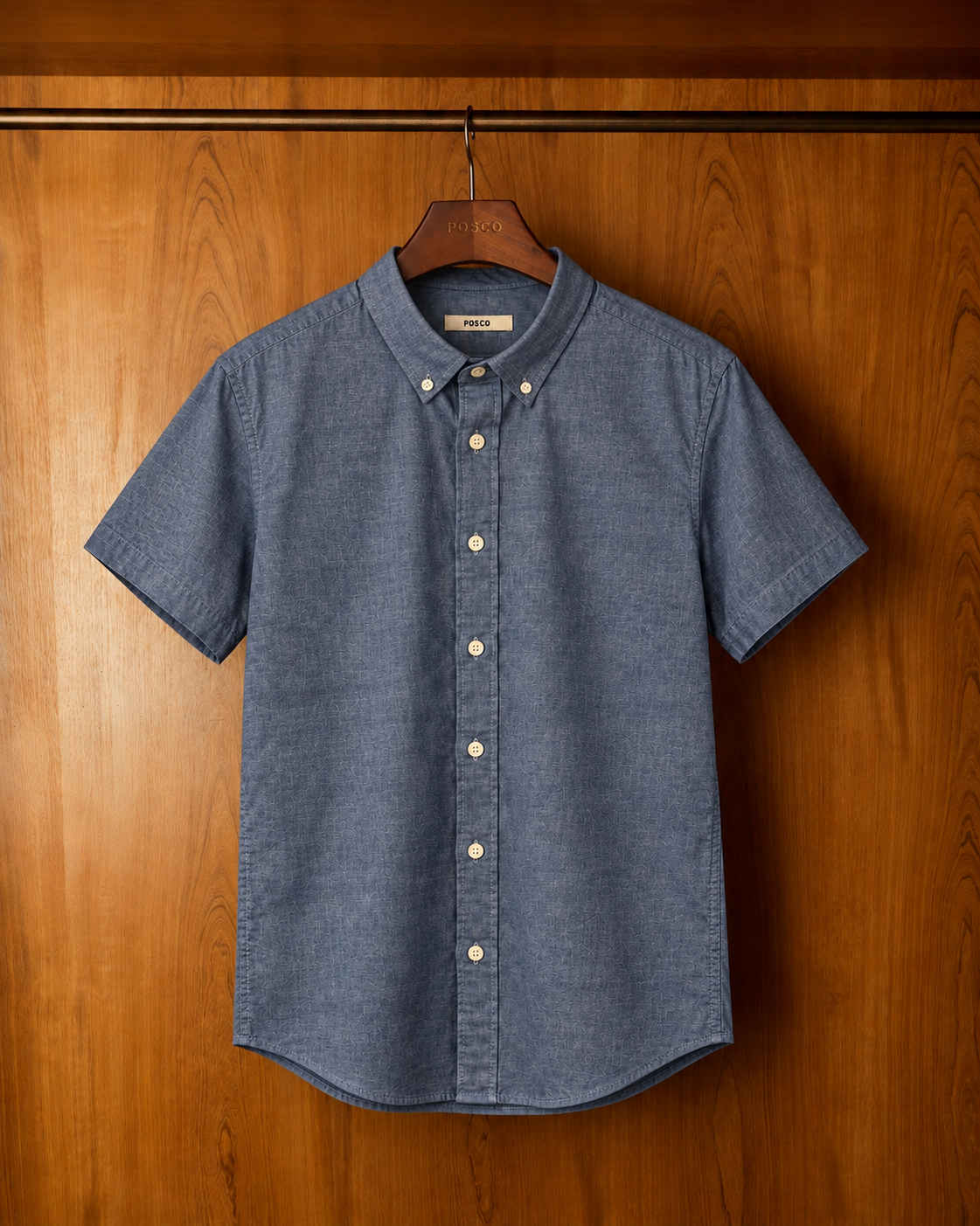 Camisa MC Azul
