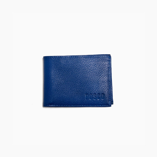 Billetera Doli Cuero Azul