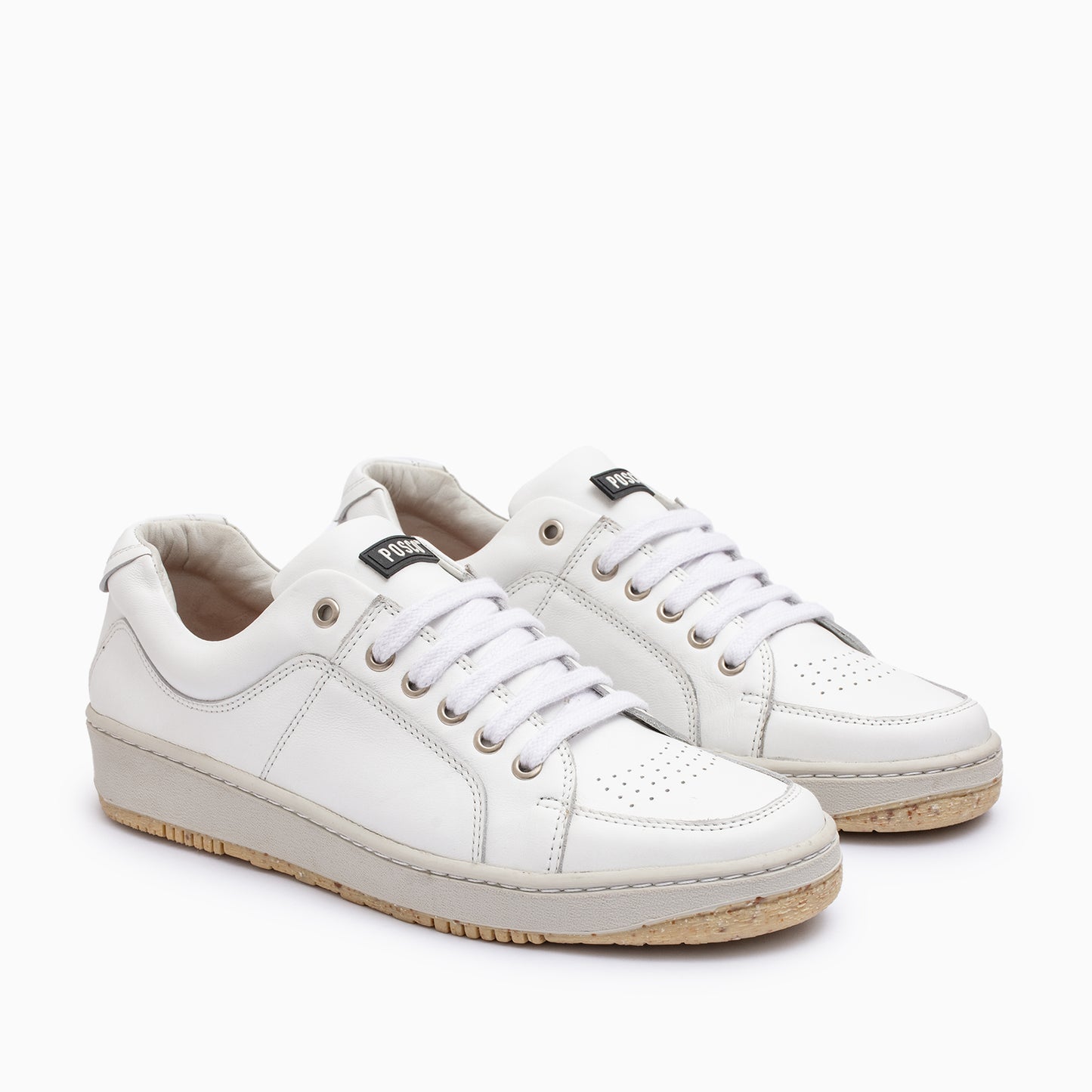 Chunky Sneaker Cuero Blanco