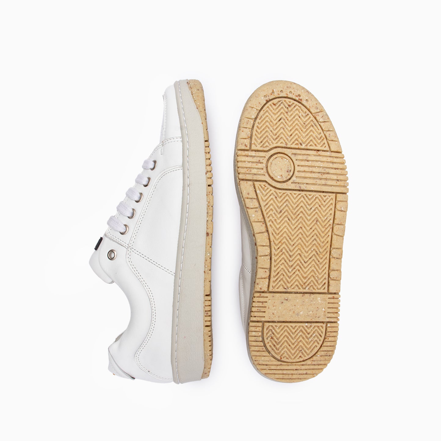 Chunky Sneaker Cuero Blanco