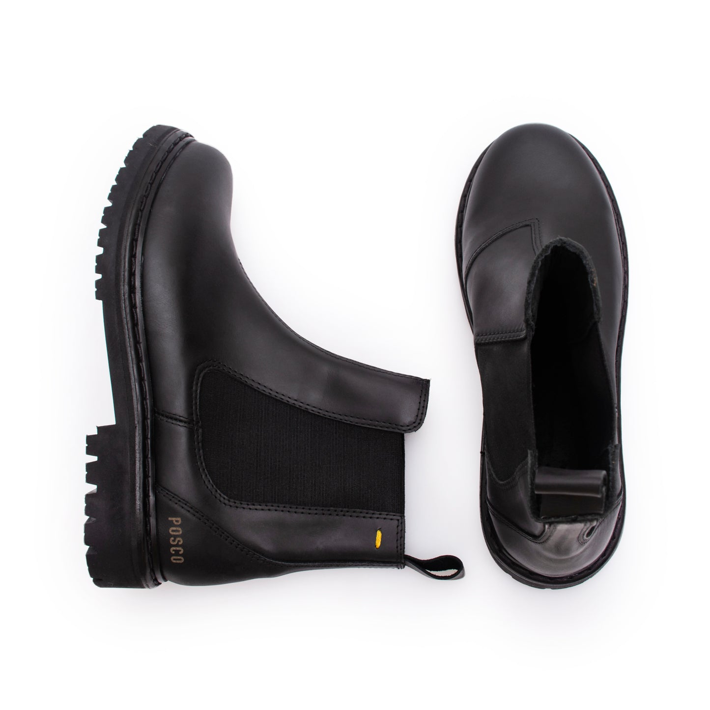 Bota Norte Cuero Negro