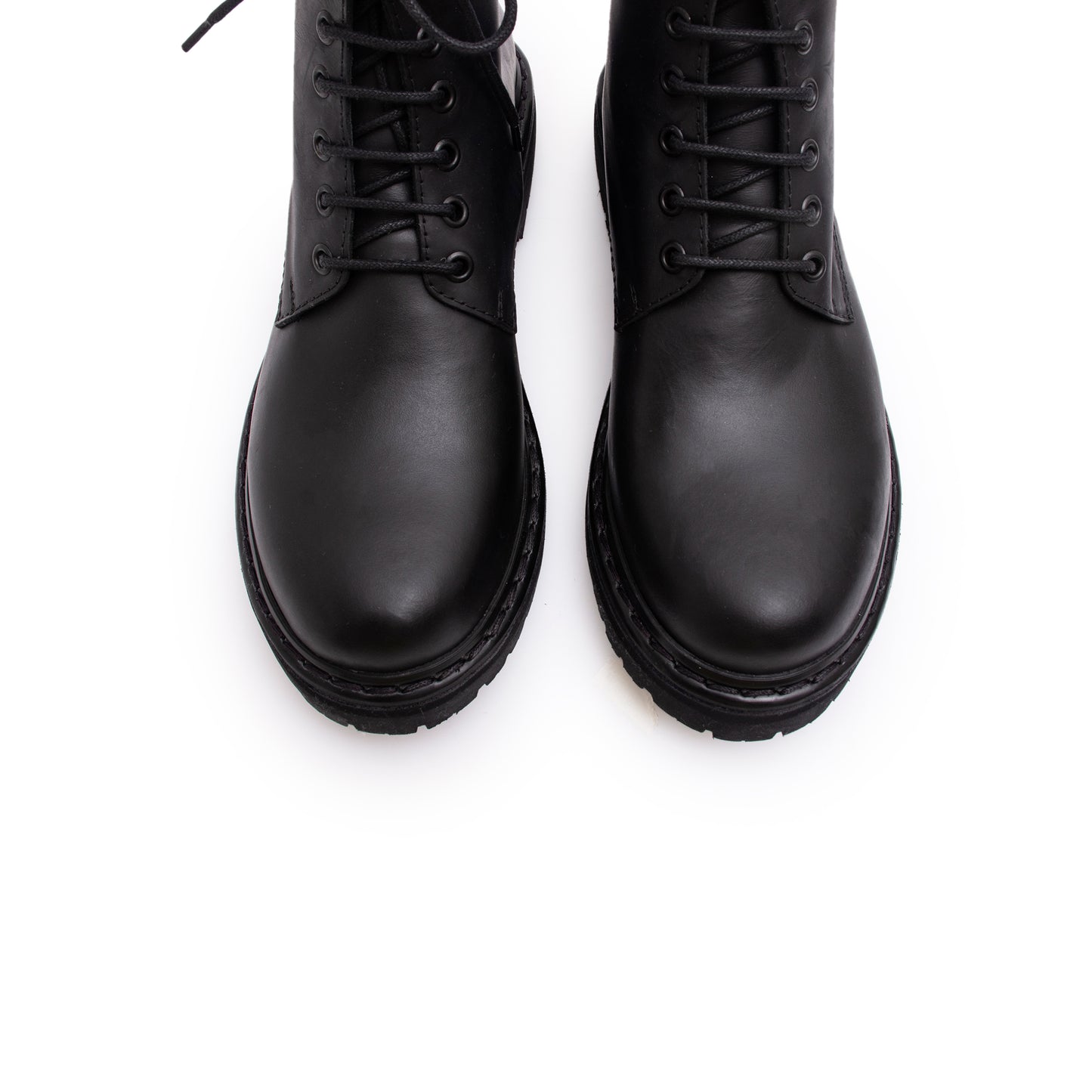 Borcego Sur Cuero Negro
