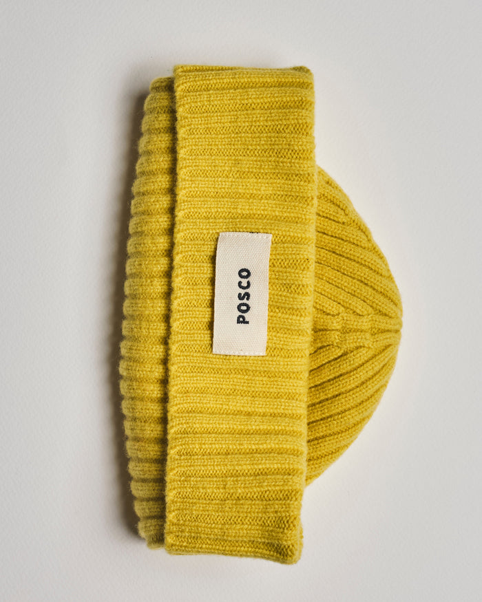 Chaquito Merino Beanie – Mustard