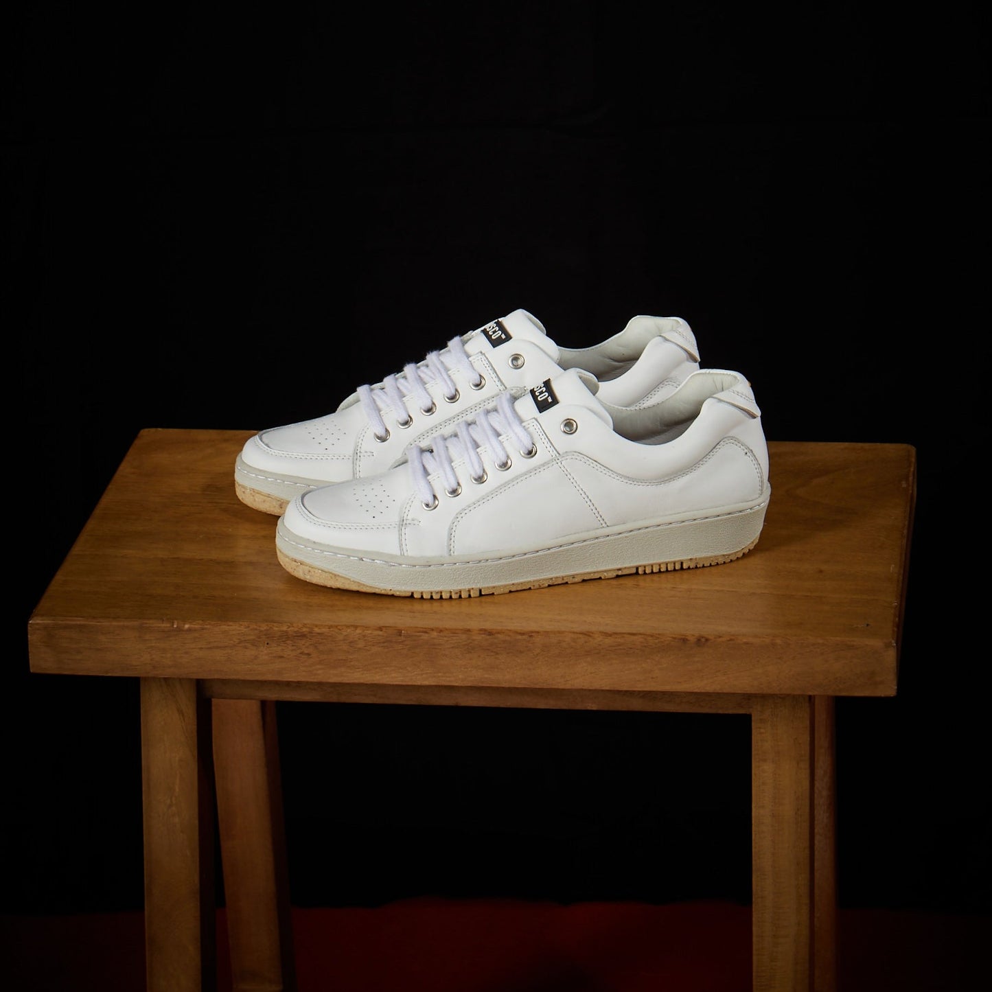 Chunky Sneaker Cuero Blanco