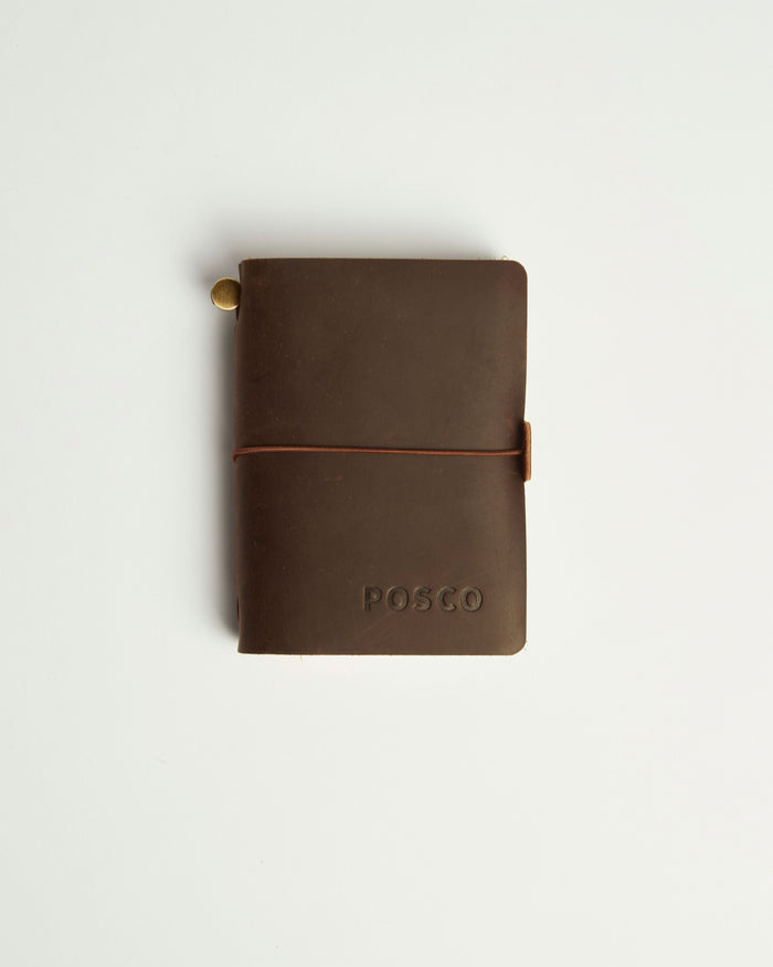Bitácora Cuero Pocket Marrón