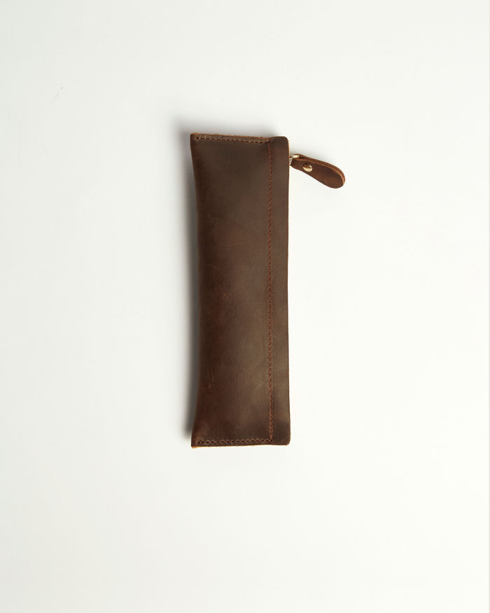Estuche Cuero Marrón