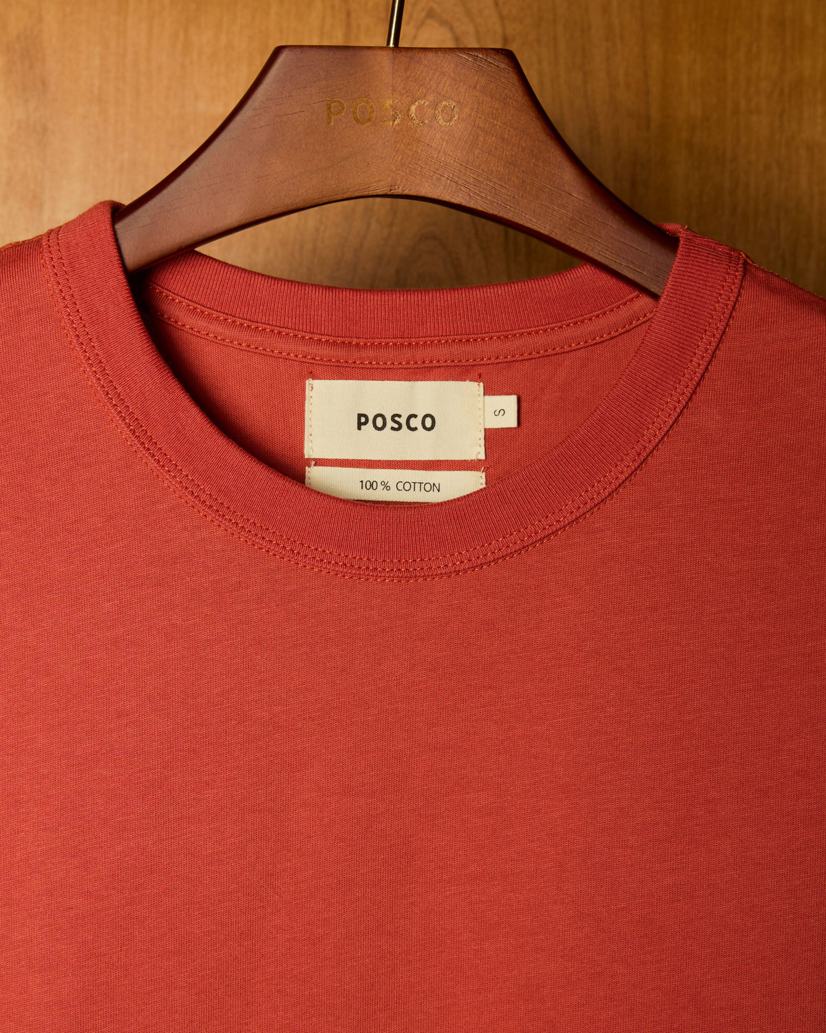 Remera Heavyweight Carmín
