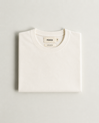 Remera Heavyweight Off White