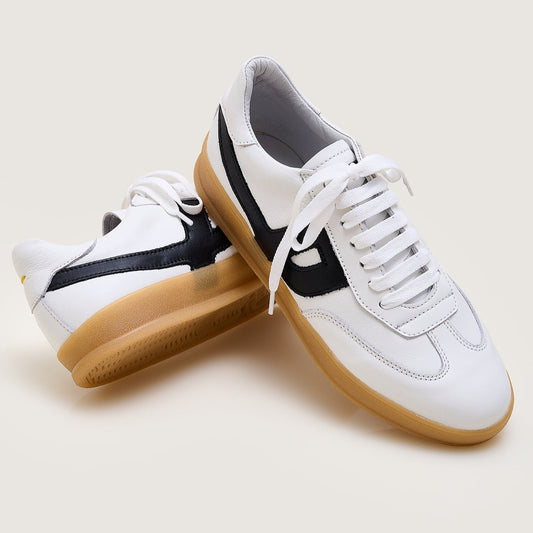 Vilelas Mujer  Cuero Off White