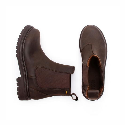Norte Brown Leather Boot