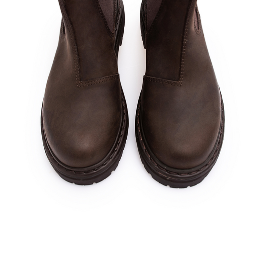 Norte Brown Leather Boot
