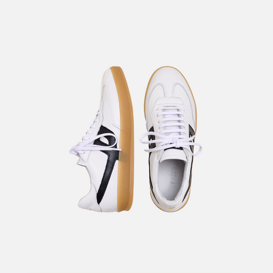 Vilelas Mujer  Cuero Off White