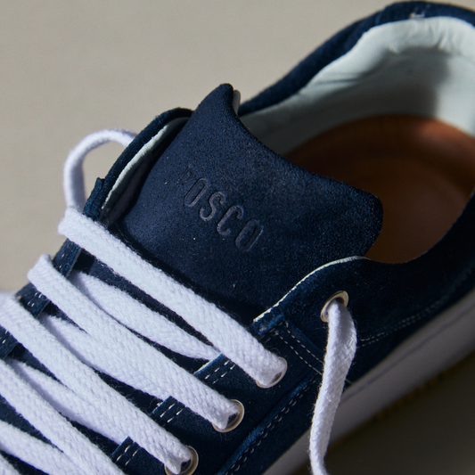 Chunky Sneaker Gamuza Azul