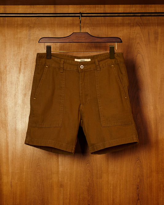 Bermuda Herringbone Marrón