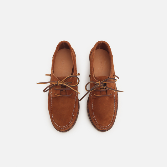 Nautical Power Tan Suede 