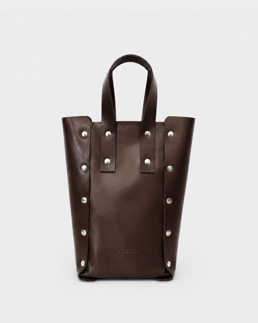 Cartera Vilelas Cuero Marrón