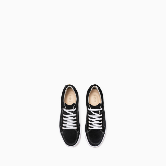 Chunky Sneaker Gamuza Negra