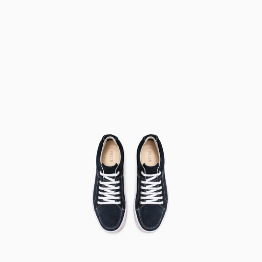 Chunky Sneaker Gamuza Azul