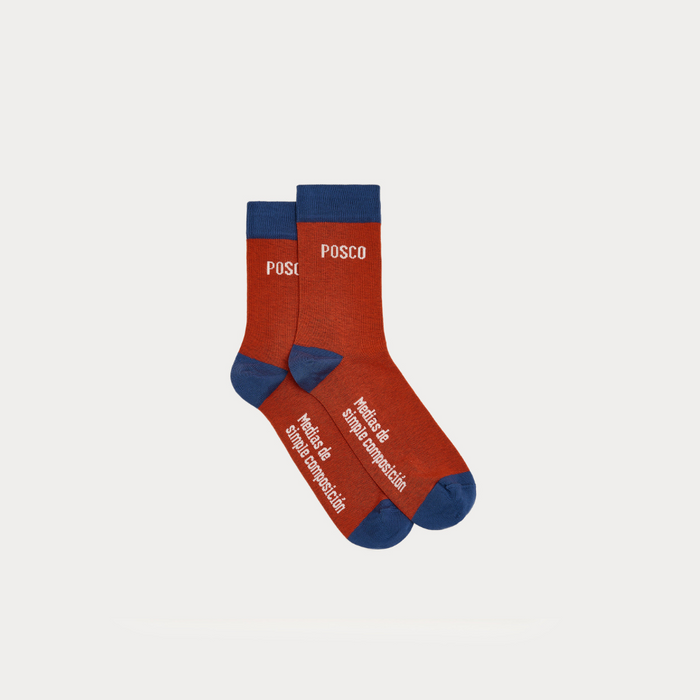 Simple Composition Brick Socks