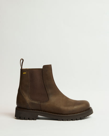 Bota Norte Cuero Marrón