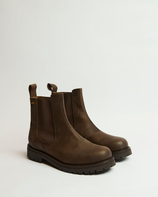 Bota Norte Cuero Marrón