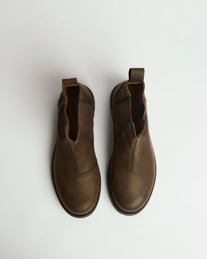 Bota Norte Cuero Marrón