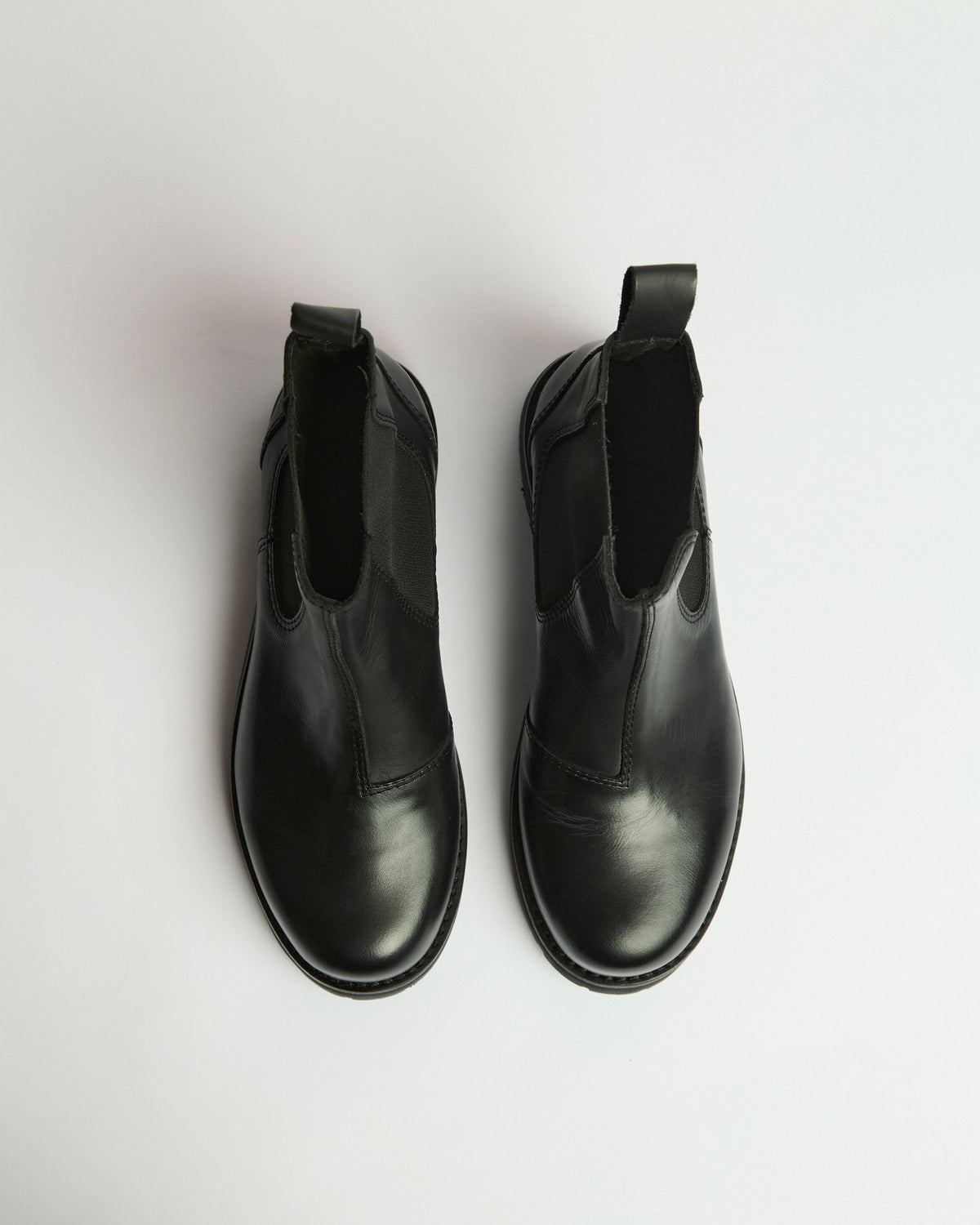 Norte Black Leather Boot 