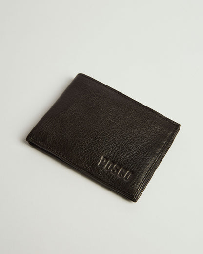 Billetera Doli Cuero Negro