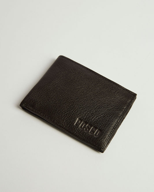 Billetera Doli Cuero Negro
