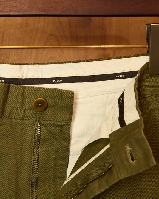 Pantalón Chino Verde