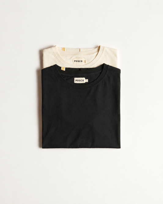 Remera Manga Corta Negro
