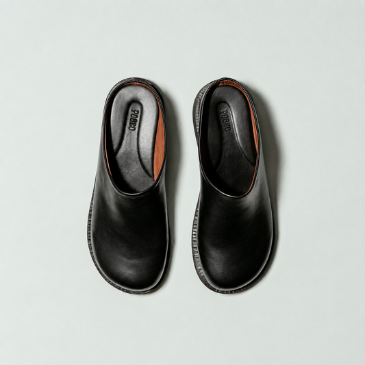 Sueco Fontana Cuero Negro