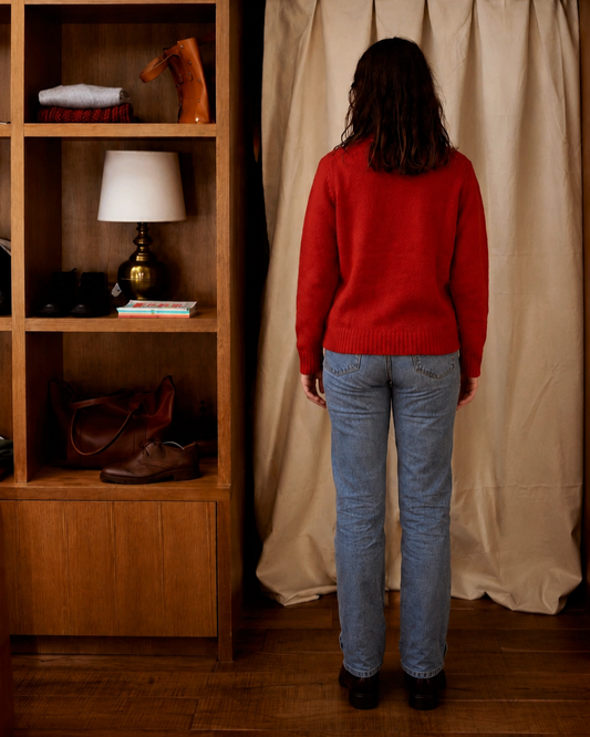 Lapachito Merino Mujer – Rojo