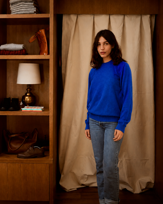 Lapachito Merino Mujer –  Azul