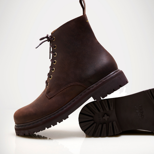 Sur Brown Leather Boot