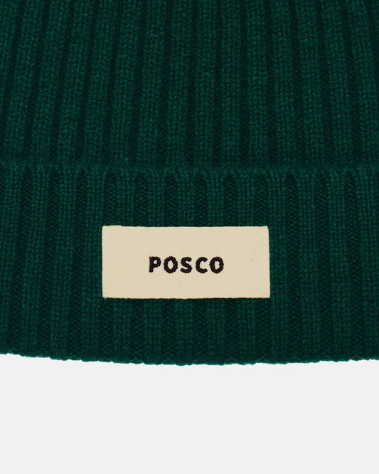 Chaquito Green Merino Beanie