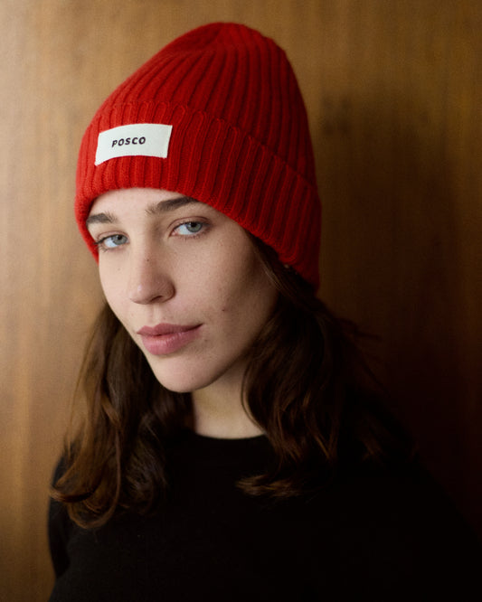 Chaquito Merino Gorro – Cherry