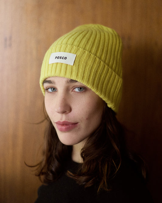Chaquito Mustard Merino Beanie