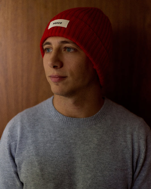 Chaquito Merino Gorro – Cherry
