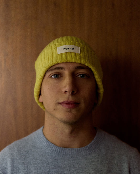 Chaquito Mustard Merino Beanie