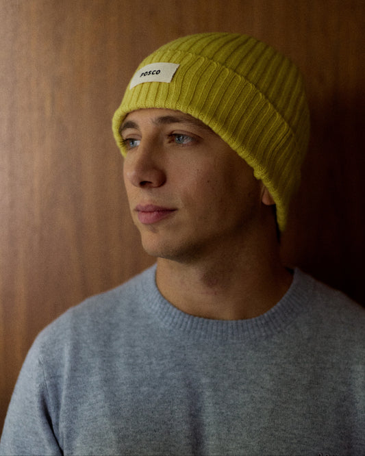 Chaquito Mustard Merino Beanie