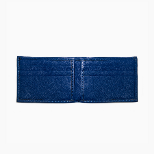 Billetera Doli Cuero Azul