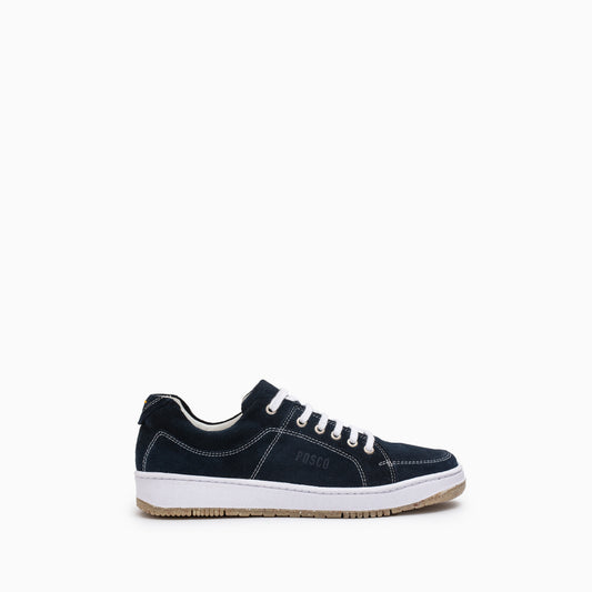 Chunky Sneaker Gamuza Azul