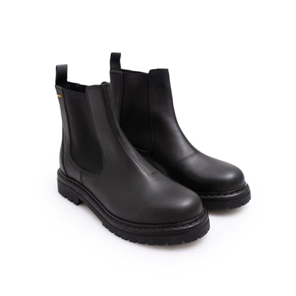 Bota Norte Cuero Negro