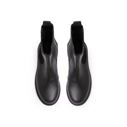 Bota Norte Cuero Negro