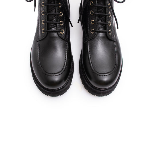 Borcego Patagon Cuero Negro